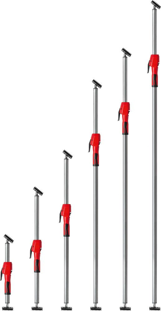 Podpórka sufitowa z dźwignią regulowaną 909–1500 mm do stabilnego podtrzymywania elementów konstrukcyjnych | STE150