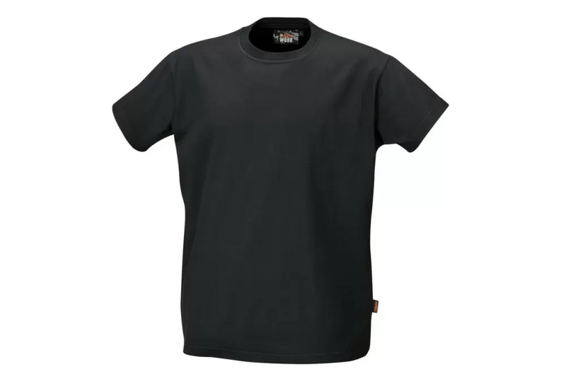 T-shirt bawełniany czarny 7548N r. S – komfortowa i trwała koszulka na co dzień | 7548N/S