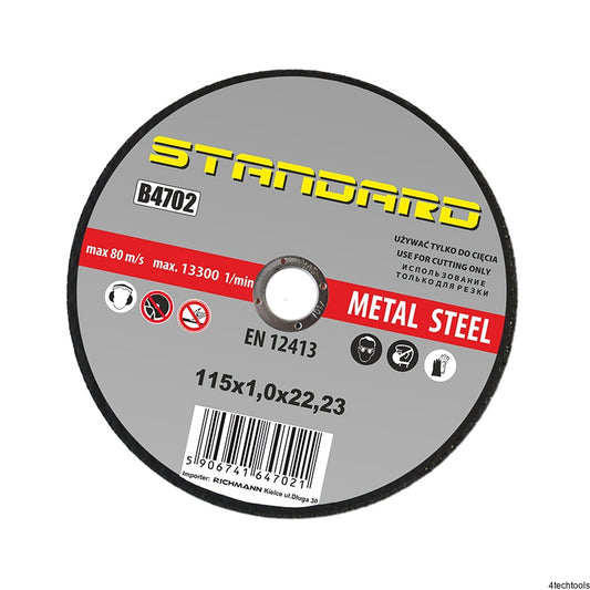 Tarcza metal 115x1 standard | B4702 - Centrum Techniczne Gałązka