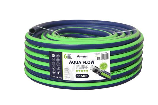 Wąż ogrodowy AQUA FLOW PLUS 1"-50m | V50005