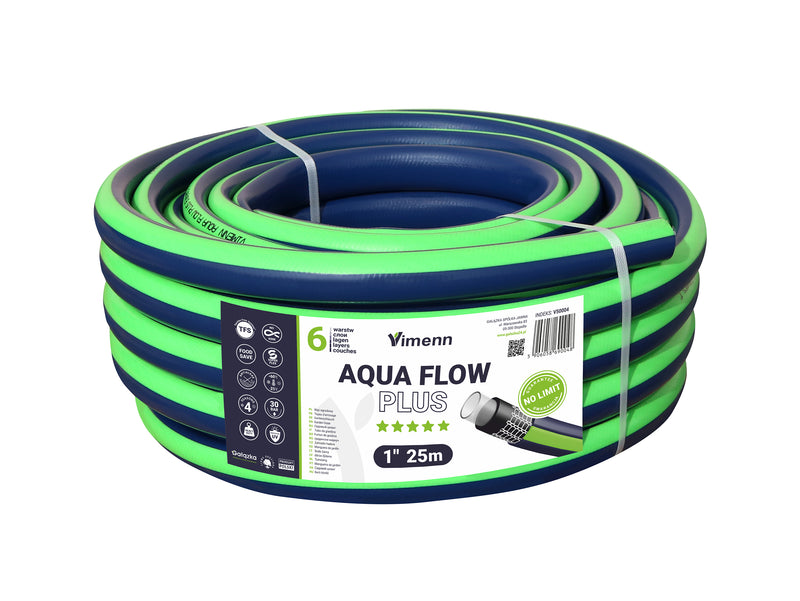 Wąż ogrodowy AQUA FLOW PLUS 1"-25m | V50004