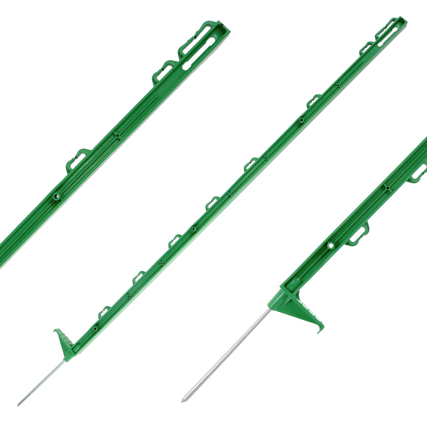 Słupek palik ogrodzeniowy pastucha 105 cm zielony - 1 szt. | 11-4007