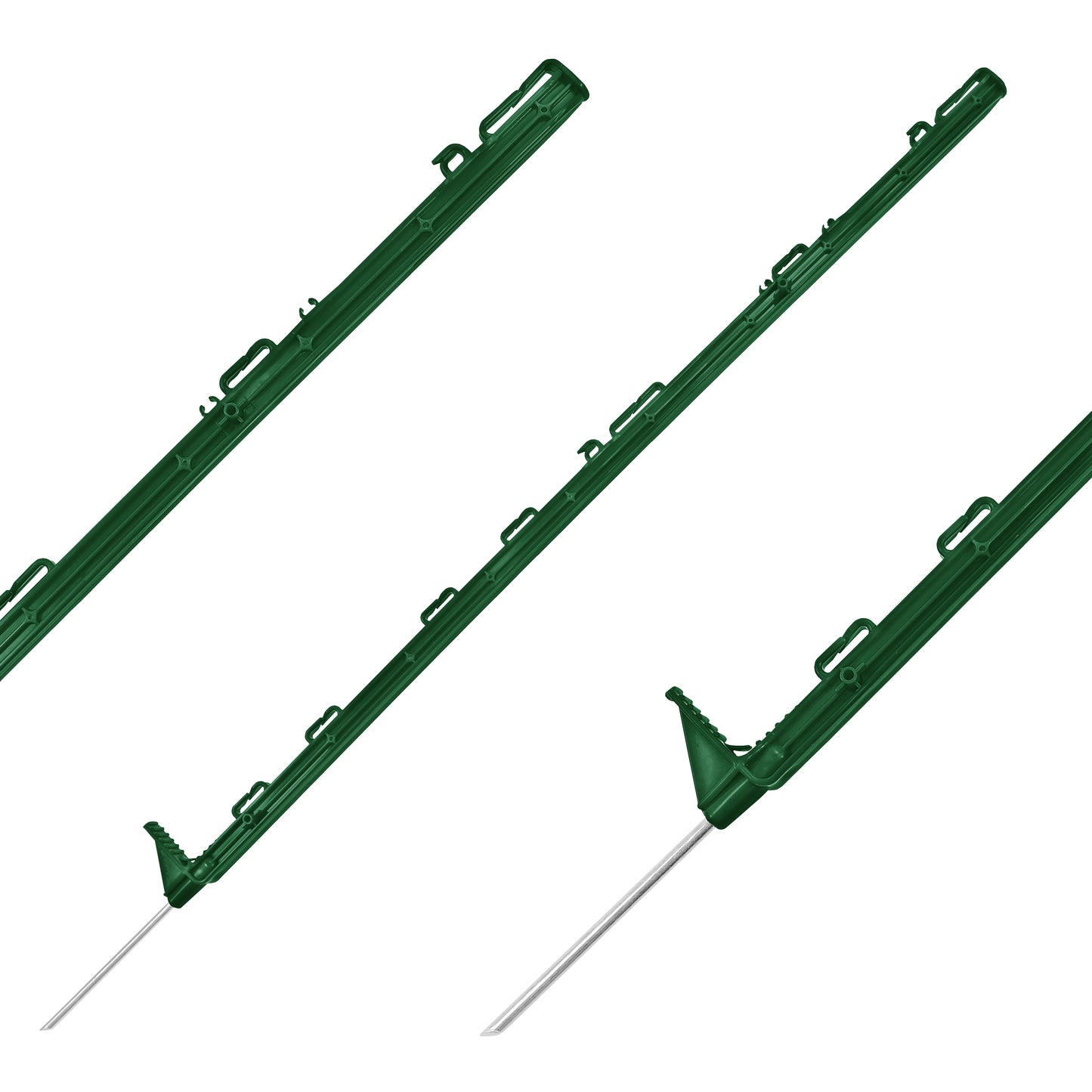 Kompletny zestaw elektryzatora pastucha z drutem izolatorami palikami i uziemieniem | PF-1100