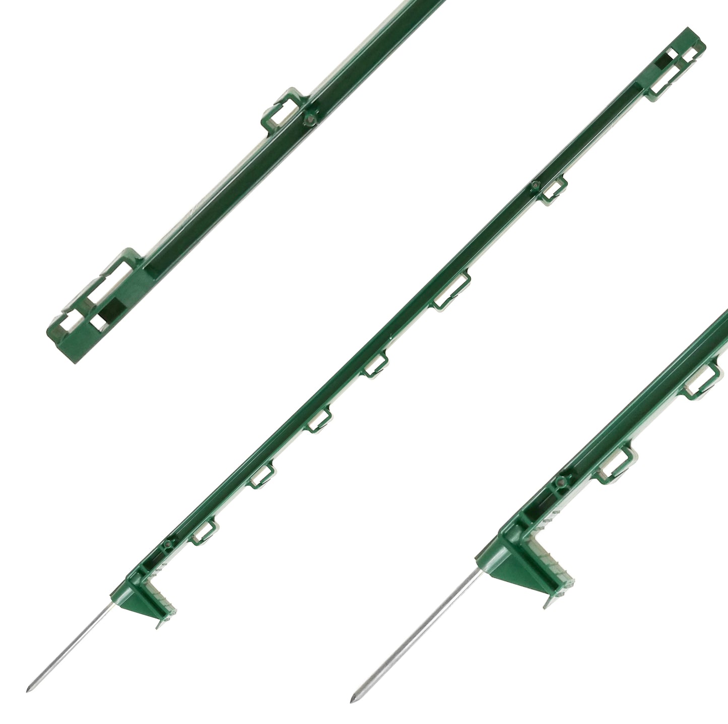 Słupek palik ogrodzeniowy pastucha 105 cm zielony - 1 szt. | 102-029-011-4